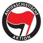 Antifaschistische Aktion Flag Kiss-Cut Stickers