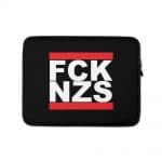 FCK NZS Fuck Nazis Laptop Sleeve