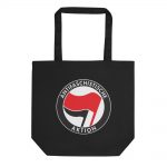 Antifa Antifaschistische Aktion Flag Organic Tote Bag