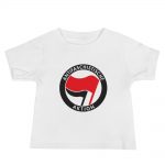 Antifa Antifaschistische Aktion Flag Baby T-shirt