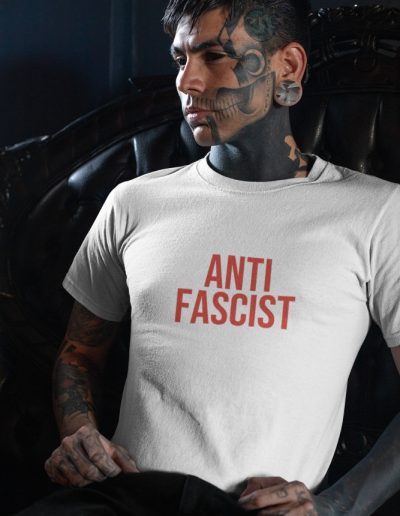 Antifascist Red Unisex T-Shirt