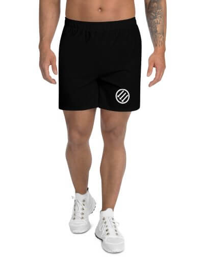 Antifa Iron Front 3 Arrows Men's Long Shorts