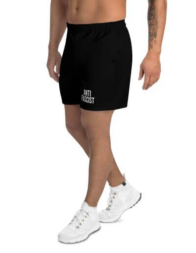 Anti-Fascist Men's Long Shorts