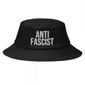 Anti-Fascist Old School Bucket Hat