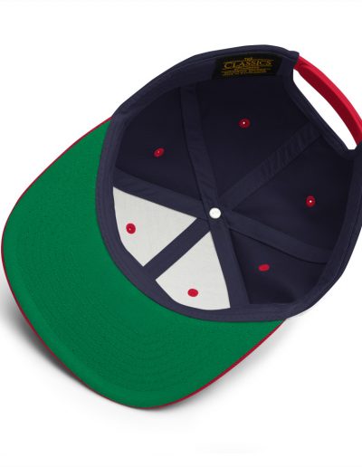 Anti-Fascist Red Snapback Hat