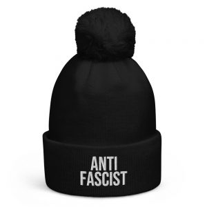 Anti-Fascist Pom Pom Beanie