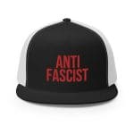 Antifascist Red Trucker Cap