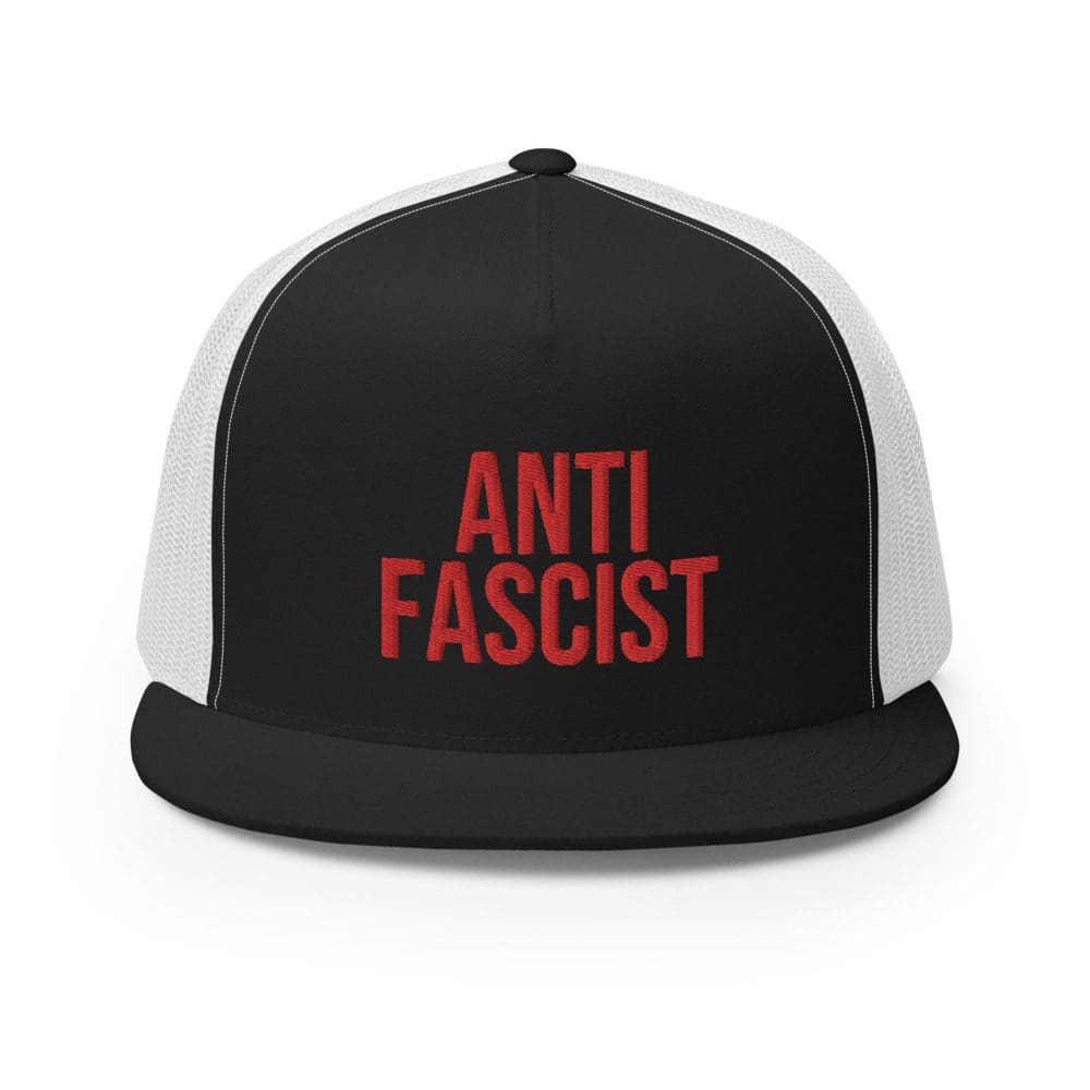Antifascist Red Trucker Cap