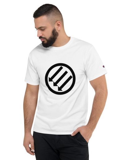 Antifa Iron Front 3 Arrows Men's Champion T-Shirt