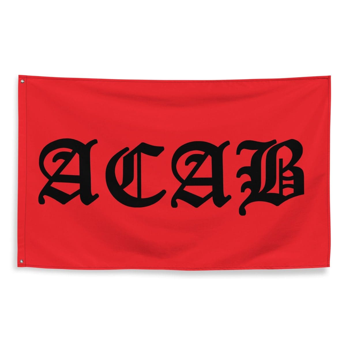 Red ACAB All Cops Are Bastards Flag