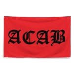 Red ACAB Flag