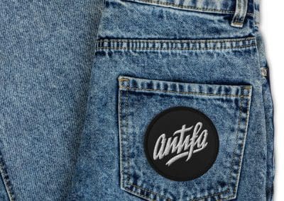 Antifa Embroidered Patches