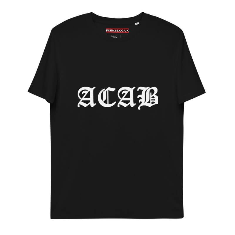 ACAB All Cops Are Bastards Unisex Organic Cotton T-shirt