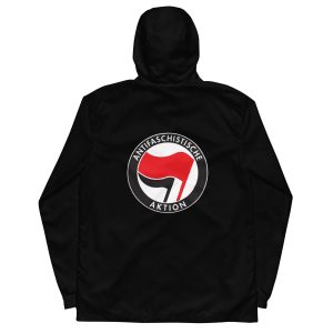 Antifa Antifaschistische Aktion Flag Men’s Windbreaker