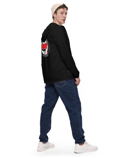 Antifa Antifaschistische Aktion Flag Men’s Windbreaker