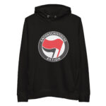 Antifa Antifaschistische Aktion Flag Organic Unisex Pullover Hoodie