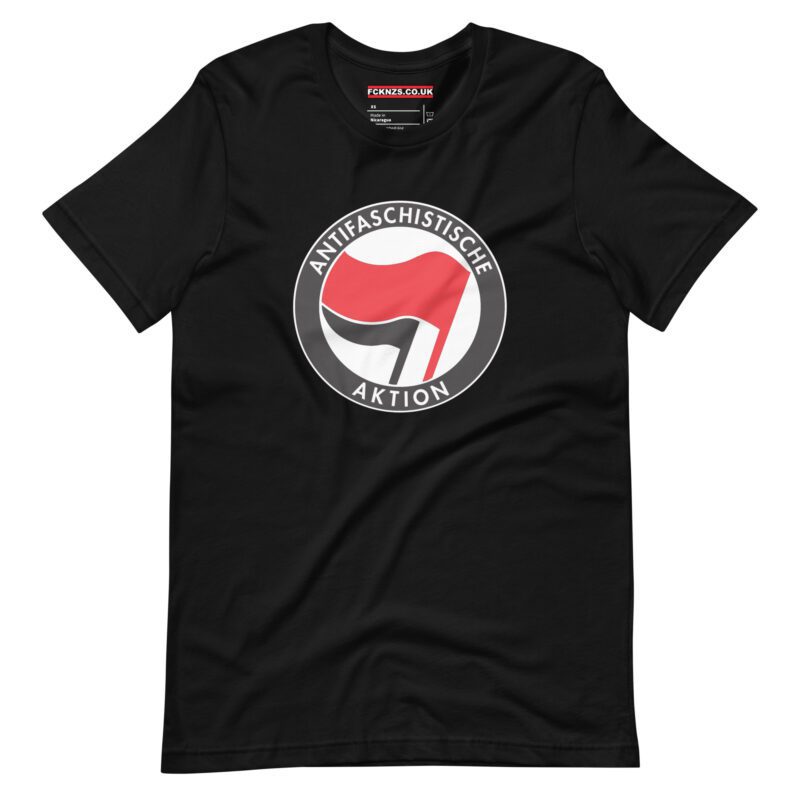 Antifa Antifaschistische Aktion Flag Unisex T-Shirt