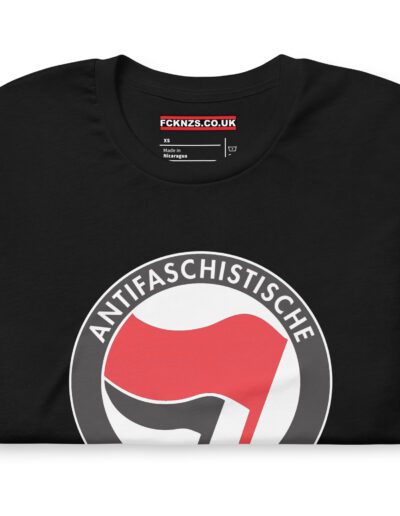 Antifa Antifaschistische Aktion Flag Unisex T-Shirt