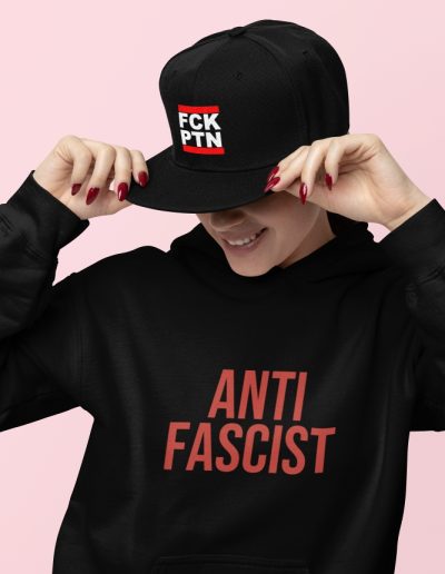 Antifascist Red Unisex Hoodie