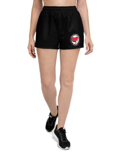 Antifa Antifaschistische Aktion Flag Women's Recycled Shorts