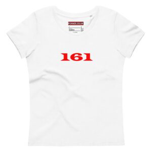 161 AFA Red Women's Fitted Organic T-shirt