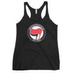 Antifa Antifaschistische Aktion Flag Women's Racerback Tank Vest