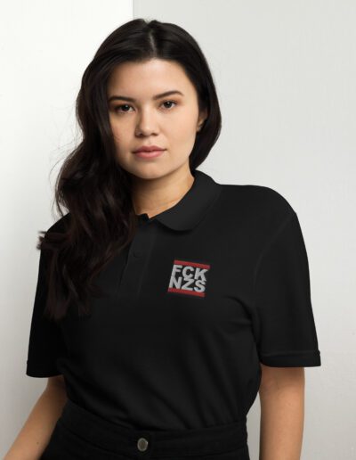 FCK NZS Antifascist Unisex Pique Polo Shirt