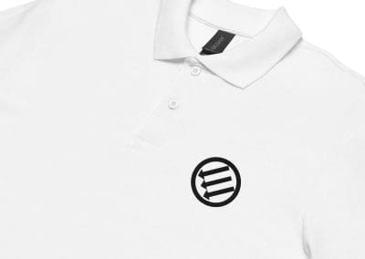 Antifa Iron Front 3 Arrows Unisex Pique Polo Shirt