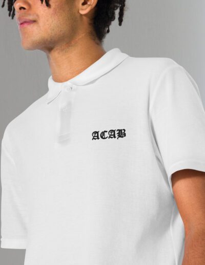 ACAB All Cops Are Bastards Unisex Pique Polo Shirt