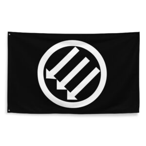 Antifa Iron Front 3 Arrows Flag