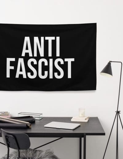 Anti-Fascist Antifa Flag