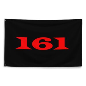 Red 161 AFA Antifa Flag