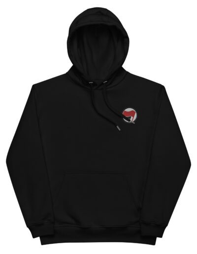 Antifa Antifaschistische Aktion Flag Premium Eco Hoodie