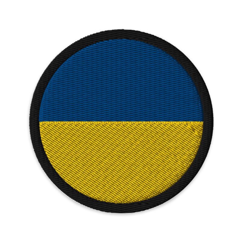 Ukraine Flag – Support Ukraine Embroidered Patches