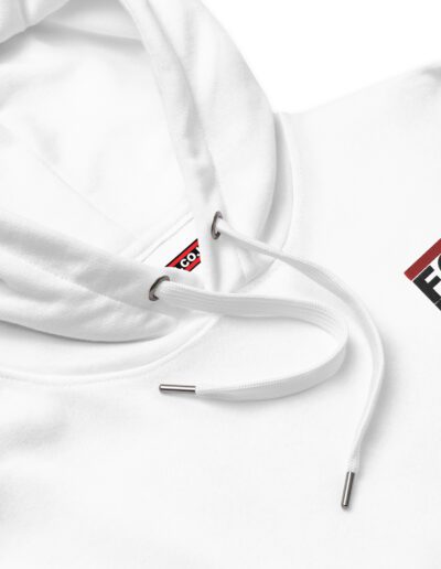 FCK NZS White Premium Eco Hoodie