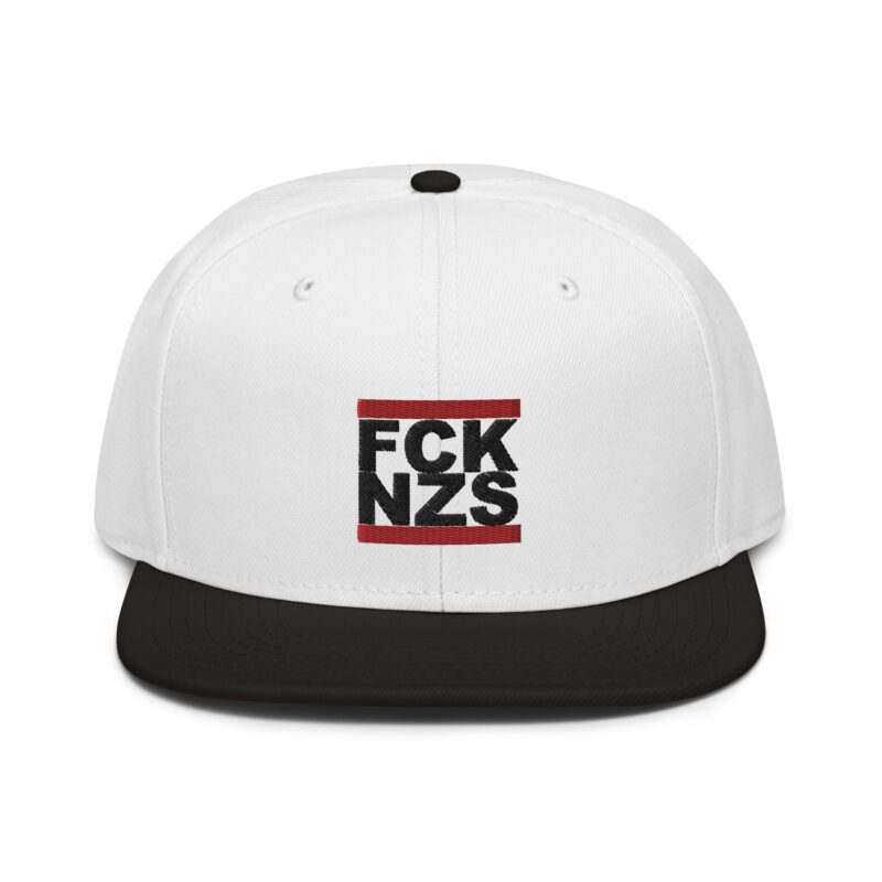 FCK NZS Black Antifa Snapback Hat