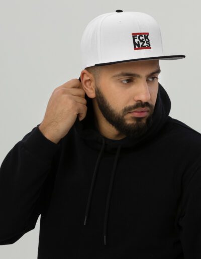 FCK NZS Black Antifa Snapback Hat