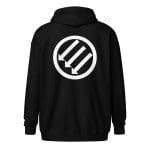 Iron Front Unisex Zip Hoodie
