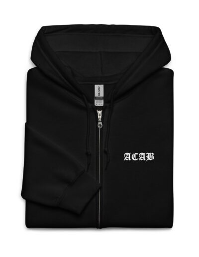 ACAB All Cops Are Bastards Unisex Heavy Blend Zip Hoodie