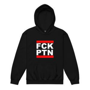 FCK PTN Fuck Putin Kids Heavy Blend Hoodie