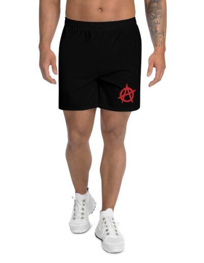 Anarchy Red Anarchist Symbol Men's Recycled Shorts