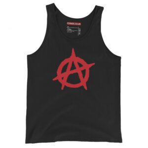 Anarchy Red Anarchist Symbol Unisex Tank Top Vest