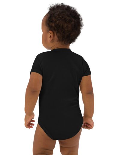 Anarchy Red Anarchist Symbol Organic Cotton Baby Bodysuit