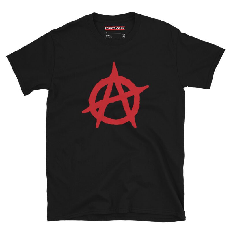 Anarchy Red Anarchist Symbol Unisex T-Shirt