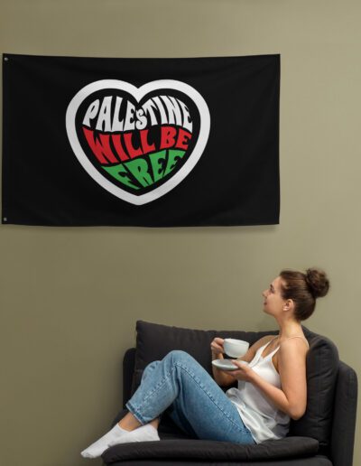 Palestine Will Be Free Flag