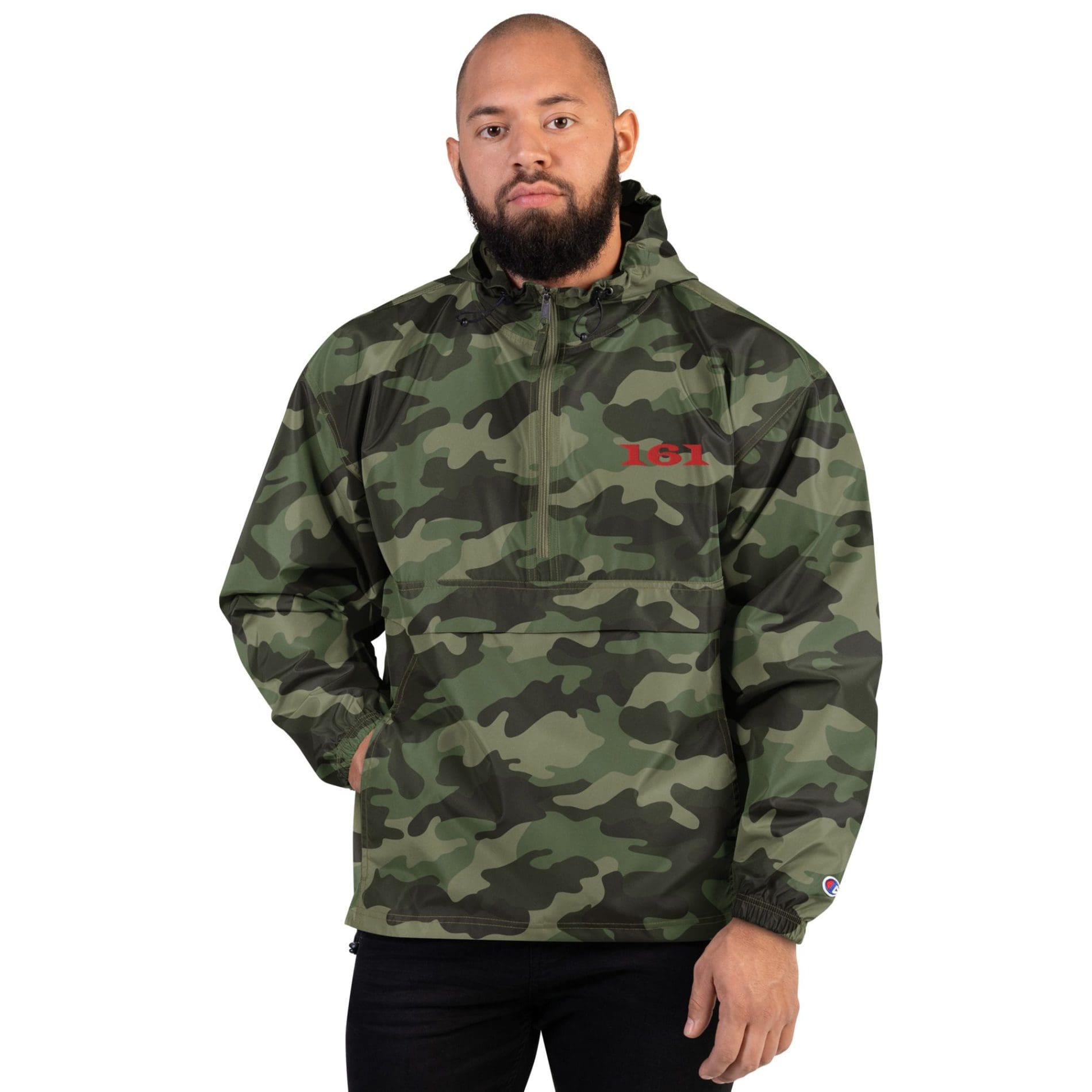 161 AFA Red Champion Packable Jacket
