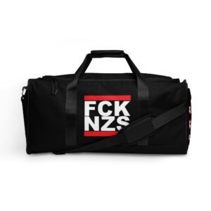 FCK NZS Fuck Nazis Antifa Duffle Bag