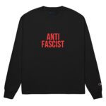 Antifascist Red Men's Champion Long Sleeve Shirt
