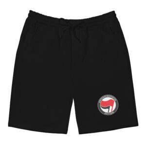 Antifa Antifaschistische Aktion Flag Men's Fleece Shorts