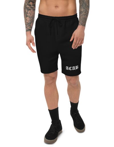 ACAB All Cops Are Bastards Men's Fleece Shorts